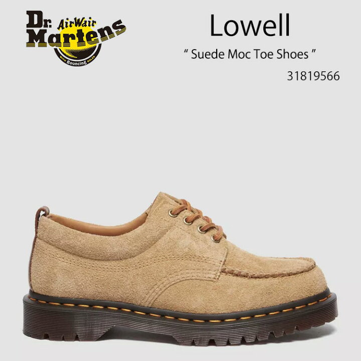 楽天市場】Dr.Martens ドクターマーチン Lowell Suede Moc Toe Shoes 