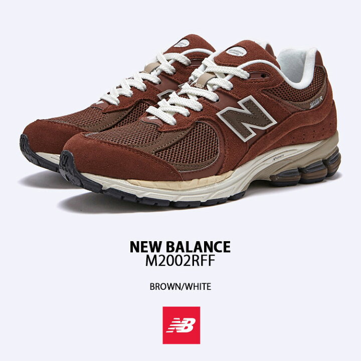 楽天市場】New Balance ニューバランス スニーカー M2002R BROWN WHITE 