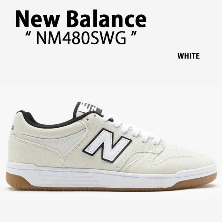 楽天市場】New Balance ニューバランス スニーカー NM480SWG ホワイト 