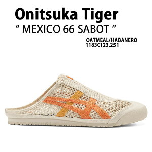 Onitsuka Tiger IjcJ^CK[ ~[ MEXICO 66 SABOT LVR66 T{bg 1183C123.251 V[Y OATMEAL HABANERO I[g~[ nol Y fB[X jp p