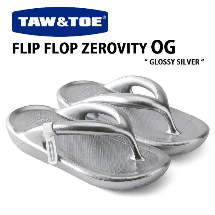 楽天市場】TAW＆TOE トー＆トー サンダル FLIP FLOP ZEROVITY OG 