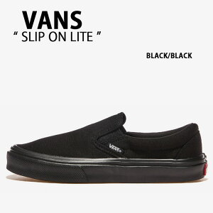 VANS oY Xj[J[ SLIP ON LITE BLACK BLACK V98 LITE Xb| Cg ubN ubN Y fB[X jp p