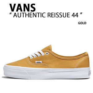VANS �o���Y �X�j�[�J�[ AUTHENTIC REISSUE 44 HARVEST GOLD VN0007QZBL2 �I�[�Z���e�B�b�N ���C�V���[ �n�[�x�X�g�S�[���h �����Y ���f�B�[�X �j���p �����p