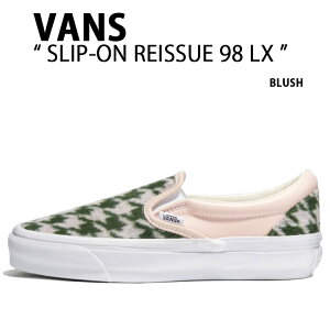 VANS oY Xj[J[ SLIP-ON REISSUE 98 LX HOUNDSTOOTH BLUSH VN000CSEYWC Xb| CV[ nEhgD[X ubV Y fB[X jp p