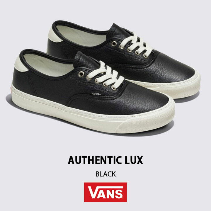 楽天市場】VANS バンズ スニーカー AUTHENTIC LUX BLACK VN000CZKBLK 