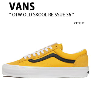 VANS �o���Y �X�j�[�J�[ OTW OLDSKOOL 36 REISSUE CITRUS VN000S52CTR �I�[���h�X�N�[�� 36 ���C�V���[ �V�g���X �����Y ���f�B�[�X �j���p �����p