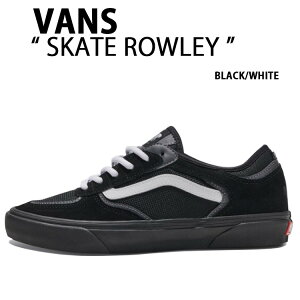 VANS oY Xj[J[ SKATE ROWLEY BLACK WHITE VN0A2Z3OBYB oY XP[g [[ ubN zCg Y fB[X jp p