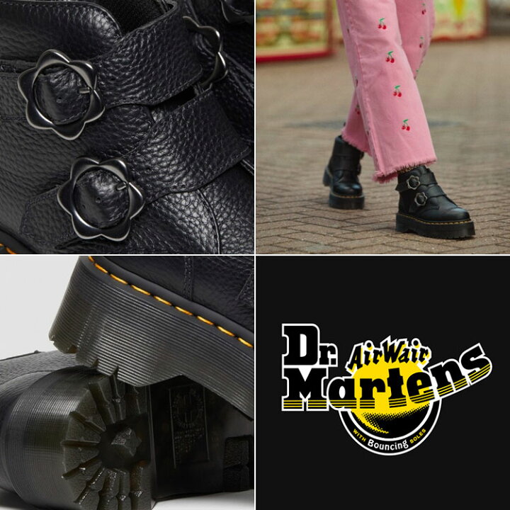 楽天市場】Dr.Martens ドクターマーチン ブーツ Devon Flower Buckle 