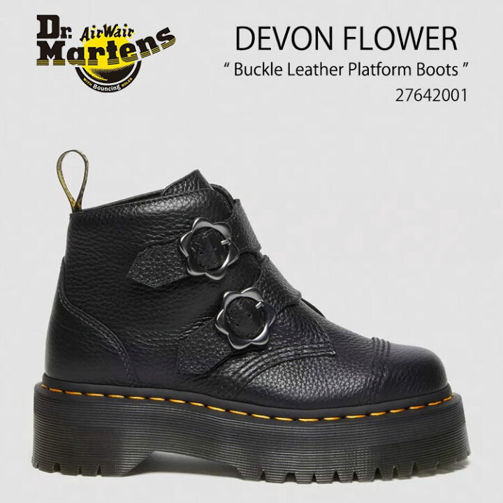 楽天市場】Dr.Martens ドクターマーチン ブーツ Devon Flower Buckle 
