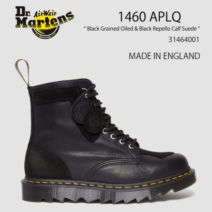 楽天市場】Dr.Martens ドクターマーチン 1460 APLQ Black Grained 