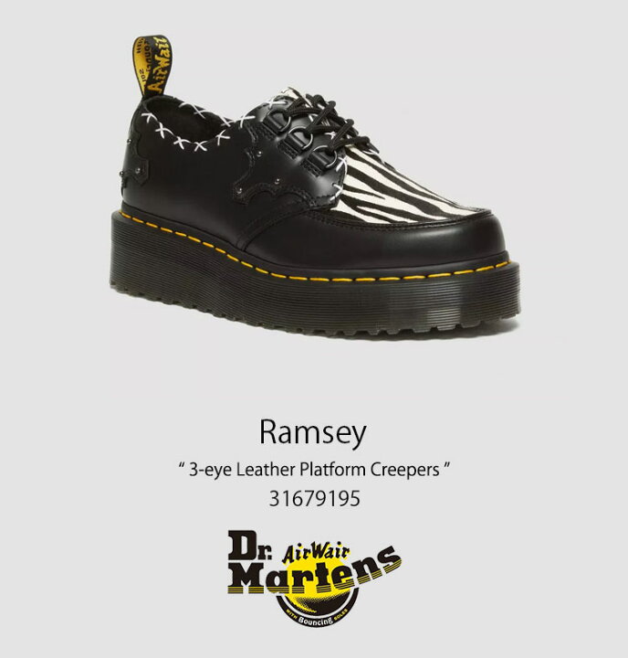 楽天市場】Dr.Martens ドクターマーチン レザーシューズ RAMSEY QUAD 3 