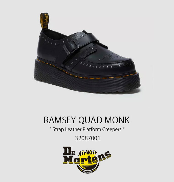 楽天市場】Dr.Martens ドクターマーチン レザーシューズ Ramsey Monk 