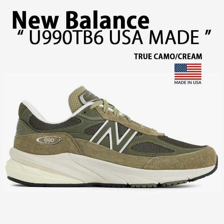 楽天市場】New Balance ニューバランス スニーカー 990v6 U990TB6 MADE  