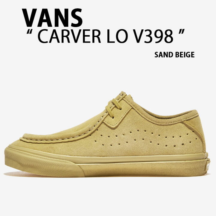 楽天市場】VANS バンズ スニーカー CARVER LO V398 SAND BEIGE 