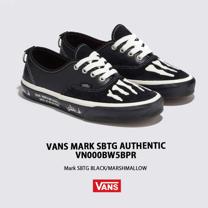楽天市場】VANS バンズ スニーカー MARK SBTG AUTHENTIC BLACK 