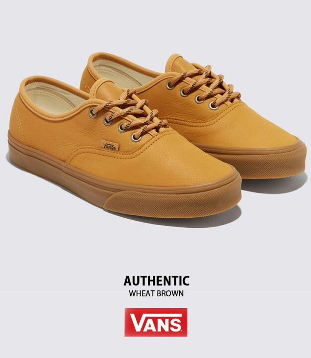 楽天市場】VANS バンズ スニーカー AUTHENTIC WHEAT BROWN VN000CRTENL 