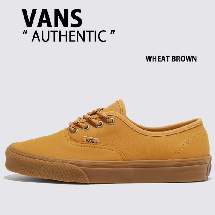 楽天市場】VANS バンズ スニーカー AUTHENTIC WHEAT BROWN VN000CRTENL 
