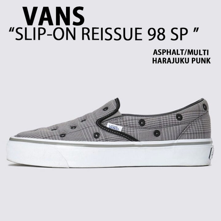 楽天市場】VANS バンズ スリッポン SLIP-ON REISSUE 98 LX HARAJUKU 
