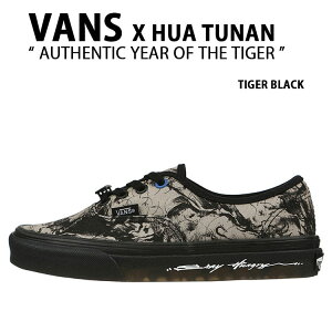 VANS oY Xj[J[ VANS X HUA TUNAN AUTHENTIC YEAR OF THE TIGER BLACK VN000QERBLK tA ci I[ZeBbN C[ Iu U ^CK[ ubN V[Y fB[X p