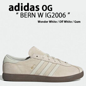 adidas originals アディダス スニーカー BERN W IG2006 Wonder White / Off White / Gum ベルン シューズ ワンダーホワイト オフホワイト ガム メンズ レディース【中古】未使用品