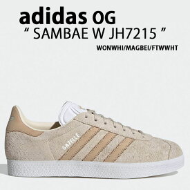 adidas アディダス スニーカー SAMBAE W JH7215 WONWHI/MAGBEI/FTWWHT サンベイ ウィメンズ シューズ ワンダーホワイト レディース プラットフォーム 厚底【中古】未使用品