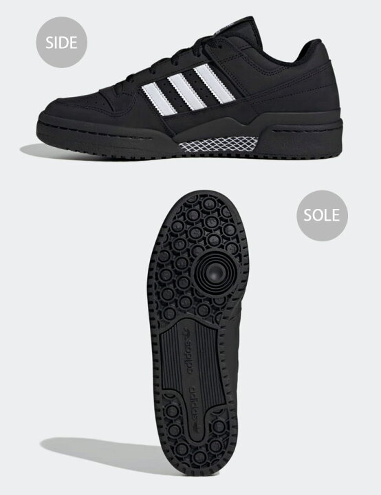 楽天市場】adidas アディダス スニーカー FORUM LOW CL JS0507 BLACK 