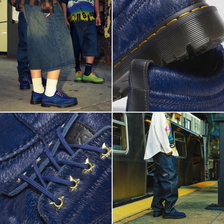 楽天市場】Dr.Martens ドクターマーチン Lowell Awake Navy Peony 