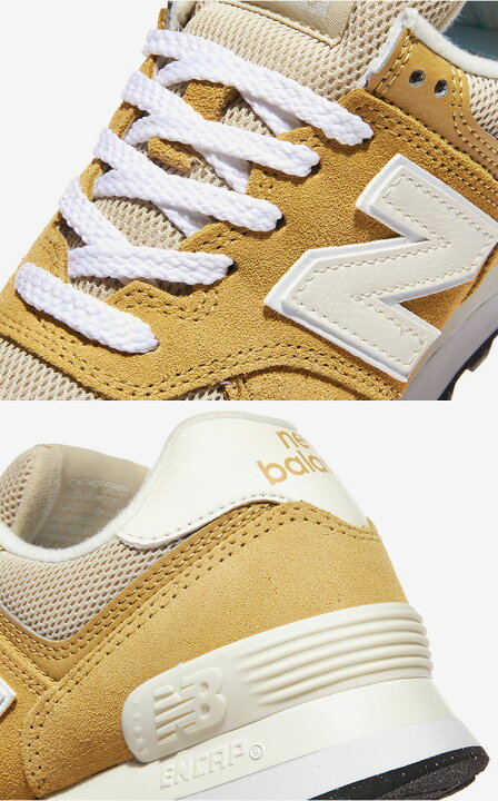 楽天市場】New Balance ニューバランス スニーカー U574PBE YELLOW 