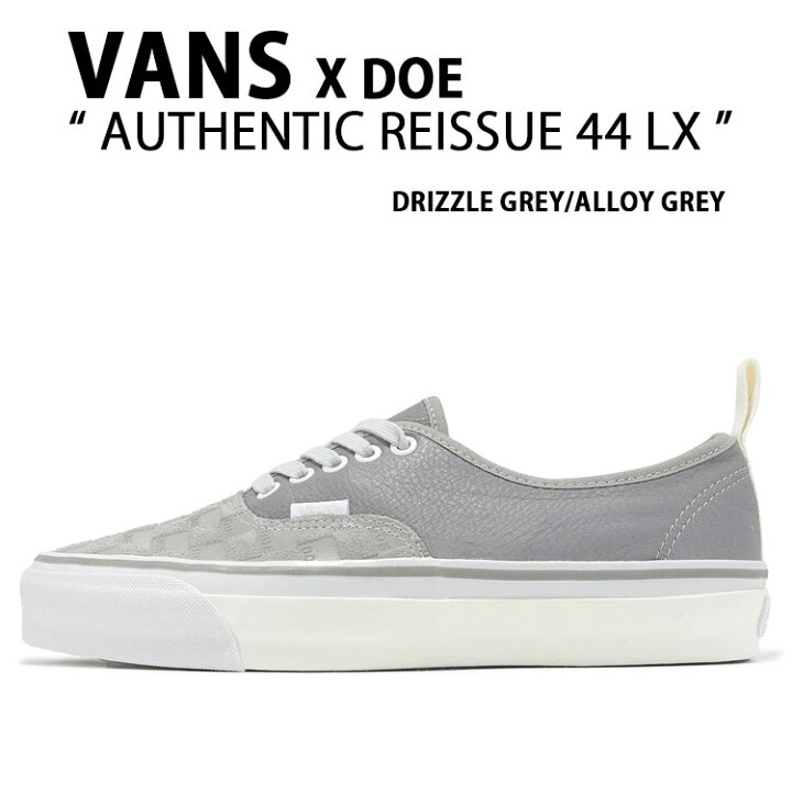 楽天市場】VANS バンズ スニーカー DOE AUTHENTIC REISSUE 44 LX GREY 