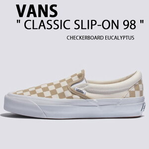 VANS oY Xj[J[ CLASSIC SLIP-ON 98 CHECKERBOARD EUCALYPTUS VN000D5AEQB NVbN Xb| 98 `FbN{[h [Jv^X Y fB[X jp p