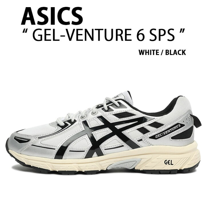 楽天市場】asics アシックス スニーカー GEL-VENTURE 6 SPS WHITE 