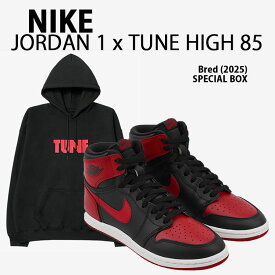 NIKE ナイキ スニーカー Air Jordan 1 High 85 Bred 2025 Special Box with HOODIE HV6674-067 エアジョーダン ハイカット ブレッド ブルズカラー パーカー付き スペシャルボックス 限定版 メンズ【中古】未使用品