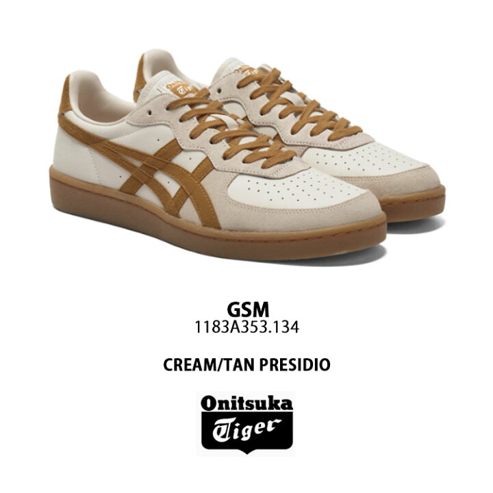 楽天市場】Onitsuka Tiger オニツカタイガー スニーカー GSM CREAM TAN 