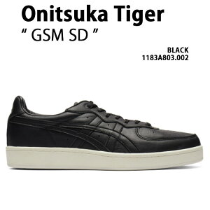 Onitsuka Tiger �I�j�c�J�^�C�K�[ �X�j�[�J�[ GSM SD BLACK BLACK 1183A803.002 �W�[�G�X�G�� SD �u���b�N �u���b�N �V���[�Y ���[�J�b�g�V���[�Y �����Y �j���p