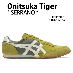 Onitsuka Tiger オニツカタイガー スニーカー SERRANO KELP BIRCH 1183B400.305 セラーノ ケルプ バーチ シューズ ニュアンスカラー くすみカラー メンズ レディース 男性用 女性用