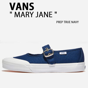 VANS oY Xj[J[ MARY JANE PREP TRUE NAVY VN000CRR5TU [WF[ vbv gD[ lCr[ fB[X p