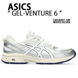 asics AVbNX Xj[J[ GEL-VENTURE 6 SPS WHITE SILVER 1203A407-100 V[Y Qx`[6 zCg Vo[ jOV[Y Y fB[X