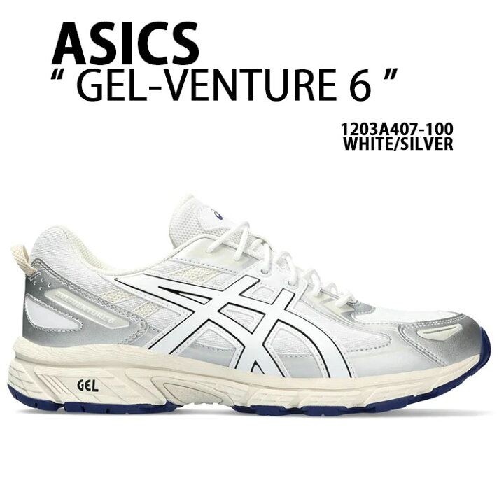 楽天市場】asics アシックス スニーカー GEL-VENTURE 6 SPS WHITE 