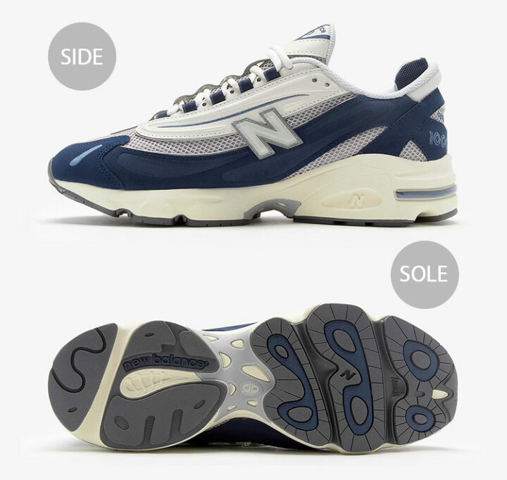 楽天市場】New Balance ニューバランス スニーカー M1000MEN NAVY 