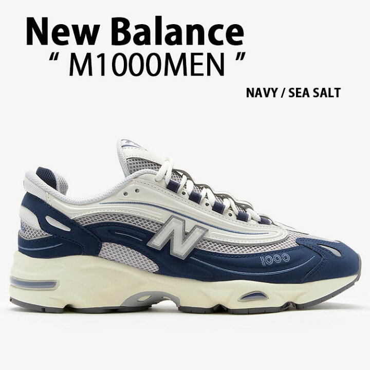 楽天市場】New Balance ニューバランス スニーカー M1000MEN NAVY 