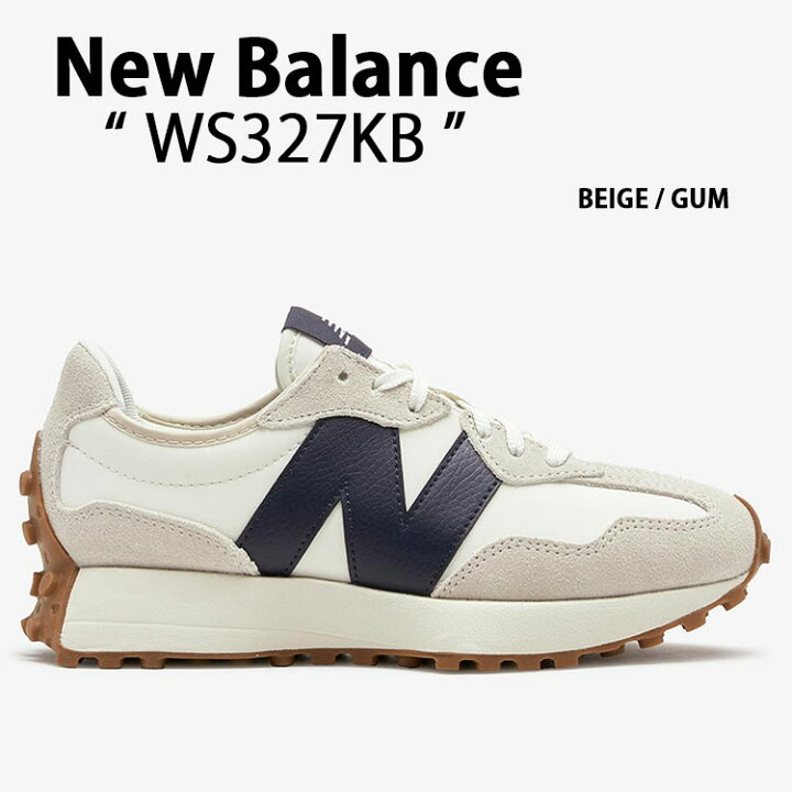 楽天市場】New Balance ニューバランス スニーカー WS327KB BEIGE GUM 