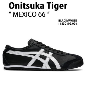 Onitsuka Tiger IjcJ^CK[ Xj[J[ MEXICO 66 BLACK WHITE 1183C102.001 LVR66 ubN zCg V[Y [Jbg XG[h Y fB[X jp p