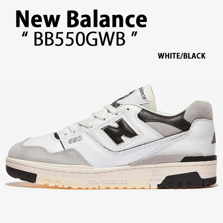 楽天市場】New Balance ニューバランス スニーカー BB550GWB WHITE 