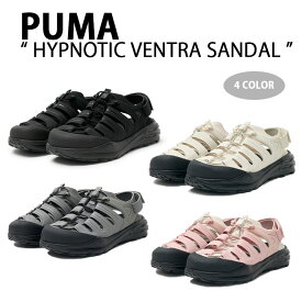 PUMA プーマ ストラップサンダル HYPNOTIC VENTRA SANDAL 404381-01/02/03/05 BLACK IVORY GRAY PINK シューズ ヒプノティックヴェントラ ブラック アイボリー グレー ピンク メンズ レディース【中古】未使用品