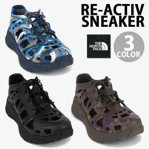 THE NORTH FACE m[XtFCX X|[cT_ Xj[J[T_ RE-ACTIV SNEAKER T_ X|T CAMO PURPLE NAVY BLACK  Jt V[YT_ AEghA Lv NS94R45J/K/L