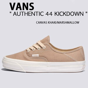 VANS oY Xj[J[ AUTHENTIC 44 KICKDOWN CANVAS KHAKI MARSHMALLOW VN000D4YOVI I[ZeBbN 44 LbN_E LoXJ[L }V} [Jbg Y fB[X