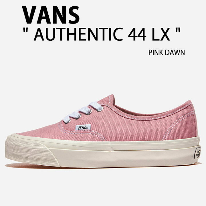 楽天市場】VANS バンズ スニーカー AUTHENTIC 44 LX PINK DAWN 