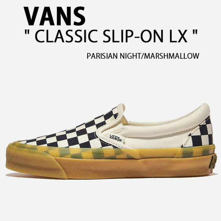 楽天市場】VANS バンズ スニーカー CLASSIC SLIP-ON LX PARISIAN NIGHT 