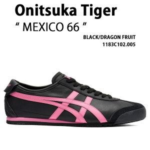 Onitsuka Tiger IjcJ^CK[ fB[X Xj[J[ MEXICO 66 BLACK PINK 1183C102.005 V[Y LVR66 ubN sN p