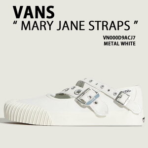 VANS バンズ レディース スニーカー MARY JANE STRAPS VN000D9ACJ7 WHITE シューズ メリージェーン ストラップ ホワイト 女性用